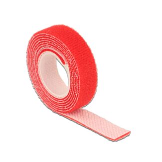 DeLOCK 18717 Velcro Rosso 1 pz