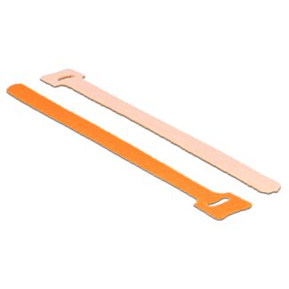 DeLOCK 18696 Velcro Arancione 10 pz