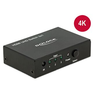 DeLOCK 18683 conmutador de vídeo HDMI