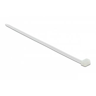 DeLOCK 19703 fascetta Nylon Bianco 10 pz