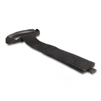 DeLOCK Cinghia da trasporto con chiusura a strappo da L 710 x L 50 mm nero 2 pezzi