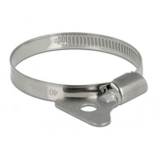 DeLOCK Morsetto per tubo flessibile a farfalla 40 - 60 mm 10 pezzi metallo