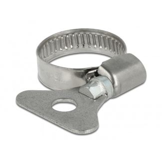 DeLOCK Morsetto per tubo flessibile a farfalla 16 - 25 mm 10 pezzi metallo