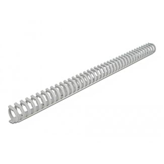 DeLOCK Canalina flessibile autoadesiva da 35 x 30 mm - lunghezza 50 cm grigio