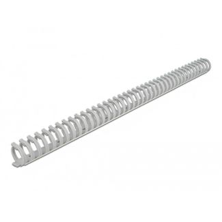 DeLOCK Cable Duct flexible self-adhesive screwable 35 x 30 mm - length 50 cm grey
