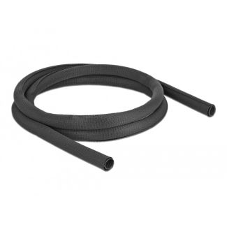 DeLOCK Woven Sleeve self-closing heat-resistant 2 m x 19 mm black