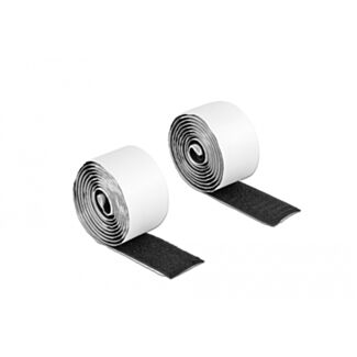 DeLOCK Nastro a strappo autoadesivo con chiusura a strappo L 1 m x P 25 mm nero