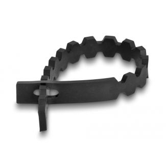 DeLOCK Fascette flessibili riutilizzabili 20 pezzi nero / bianco