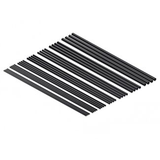 DeLOCK Set di tubi termorestringenti 200 mm 28 pezzi nero