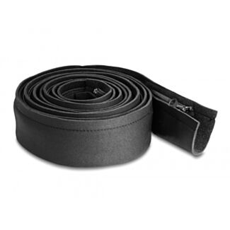 DeLOCK Manicotto per cavi in neoprene flessibile con cerniera da 3 m x 100 mm nero