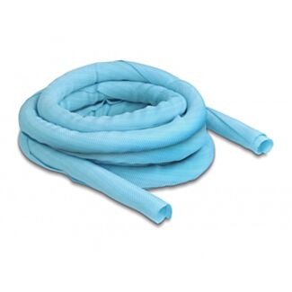 DeLOCK Manicotto intrecciato autochiudente resistente al calore 5 m x 16 mm blu