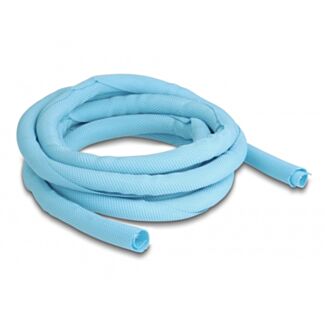 DeLOCK Manicotto intrecciato autochiudente resistente al calore 2 m x 10 mm blu