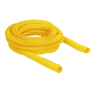 DeLOCK Manicotto intrecciato autochiudente resistente al calore 5 m x 19 mm giallo