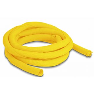 DeLOCK Manicotto intrecciato autochiudente resistente al calore 2 m x 10 mm giallo