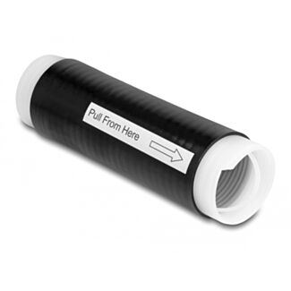 DeLOCK Tubo termoretraibile a freddo 35 mm x 130 mm 2 pz. nero
