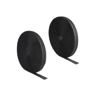 DeLOCK Heavy-duty Hook-and-Loop tape L 25 m x W 25 mm black