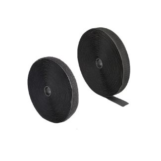 DeLOCK Heavy-duty Hook-and-Loop tape L 15 m x W 25 mm black
