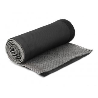 DeLOCK EMI Shielding braided sleeve with hook-and-loop fastener heat resistant 1 m x 50 mm black