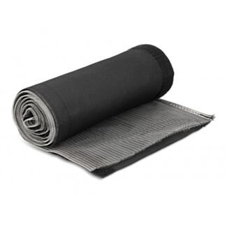 DeLOCK Manicotto intrecciato con schermatura EMI e chiusura a strappo resistente al calore 1 m x 50 mm nero