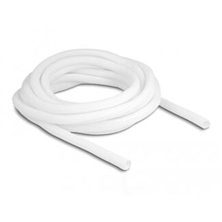 DeLOCK Manicotto intrecciato con chiusura automatica 5 m x 9 mm bianco