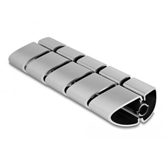 DeLOCK Elemento di montaggio per canalina 75 x 45 mm 5 pezzi argento