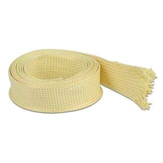 DeLOCK Manicotto intrecciato in fibre aramidiche 2 m x 25 mm