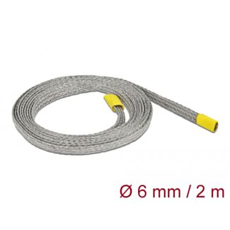DeLOCK Manicotto intrecciato per schermatura EMC estensibile 2 m x 6 mm