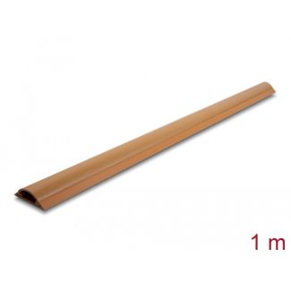 DeLOCK Cable Duct self-adhesive 50 x 13 mm - length 1 m wood look