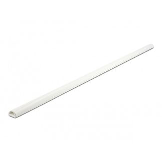 DeLOCK Cable Duct Mini self-closing self-adhesive 15 x 11 mm - length 1 m white