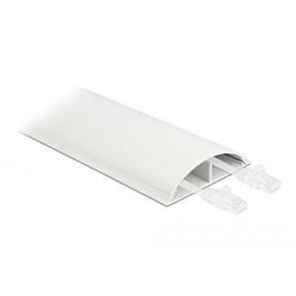 DeLOCK Passacavo 119 x 26 mm - lunghezza 1 m bianco