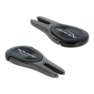 DeLOCK Portacellulare universale mini 4 in 1 antracite