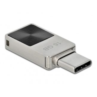 DeLOCK Mini Chiavetta USB 5 Gbps USB-C da 16 GB - Alloggiamento in metallo