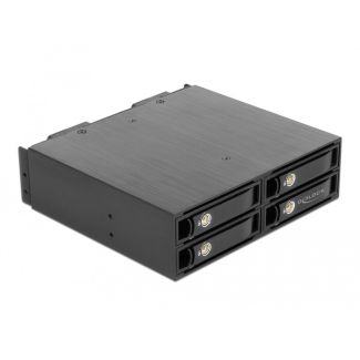 DeLOCK 5.25″ Mobile Rack for 4 x 2.5″ U.2 NVMe SSD with lockable Trays