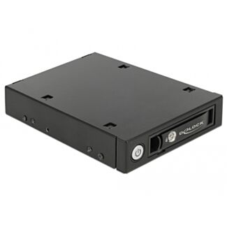 DeLOCK 47232 pannello drive bay Nero