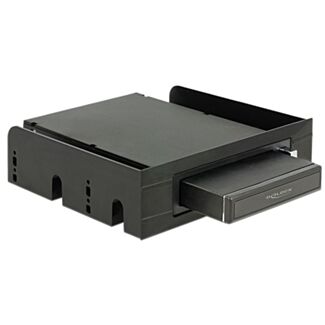 DeLOCK 47213 pannello drive bay Nero