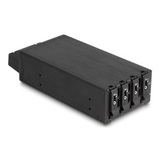 DeLOCK Slim Bay Mobile Rack for 4 x M.2 NVMe SSD with Slim SAS SFF-8654 connector