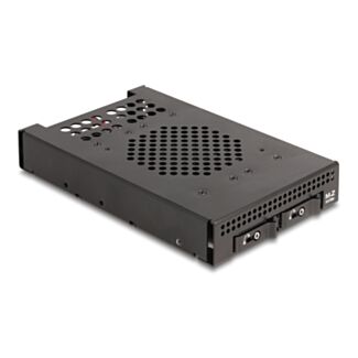 DeLOCK Rack mobile da 3.5″ per 2 x M.2 NVMe SSD con connettore OcuLink SFF-8612