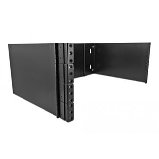 DeLOCK Rack da 19″ per montaggio a parete 4U pieghevole nero