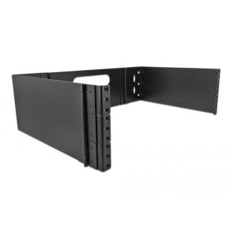 DeLOCK Rack da 19″ per montaggio a parete 3U pieghevole nero