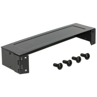DeLOCK 43303 rack 1U Da parete Nero