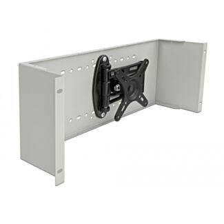 DeLOCK Braccio del monitor da 19″ grigio