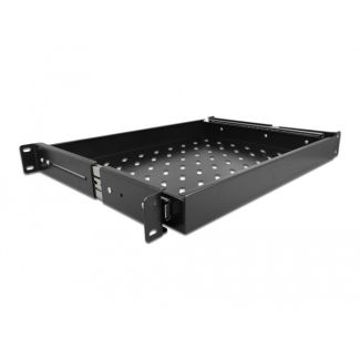 DeLOCK 19″ Pull-out Drawer 1U, black