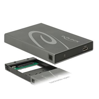 DeLOCK 42587 array di dischi Nero