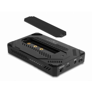 DeLOCK USB Type-C Enclosure for 1 x M.2 NVMe SSD + 1 x 2.5″ SATA SSD / HDD with Clone Function
