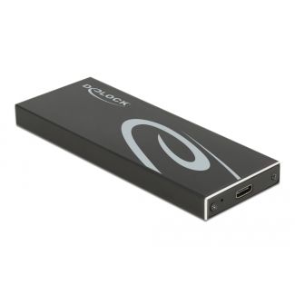 DeLOCK Custodia esterna per SSD PCIe NVME M.2 con USB Type-C femmina