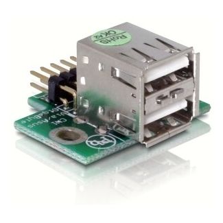 DeLOCK USB Pinheader USB 2.0 A Silver
