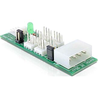 DeLOCK Distribution Board 6x fan 5V/12V scheda di interfaccia e adattatore