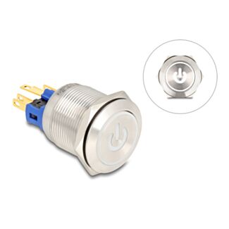 DeLOCK 22051 interruttore Argento