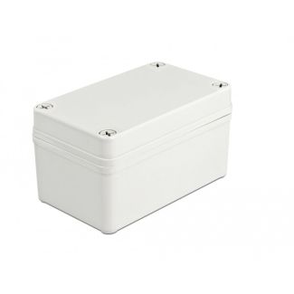 DeLOCK Installation Housing IP65 waterproof 130 x 80 x 70 mm grey