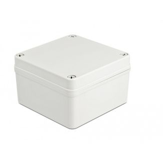 DeLOCK Installation Housing IP65 waterproof 125 x 125 x 75 mm grey